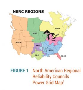 NERC Regions Map